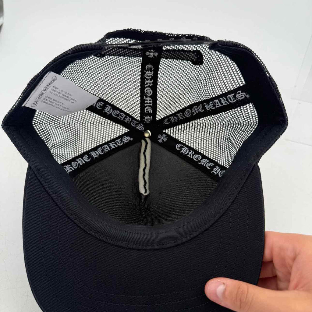 Chrome Hearts Trucker Hat "SEX PISTOLS" Used Black Size OS