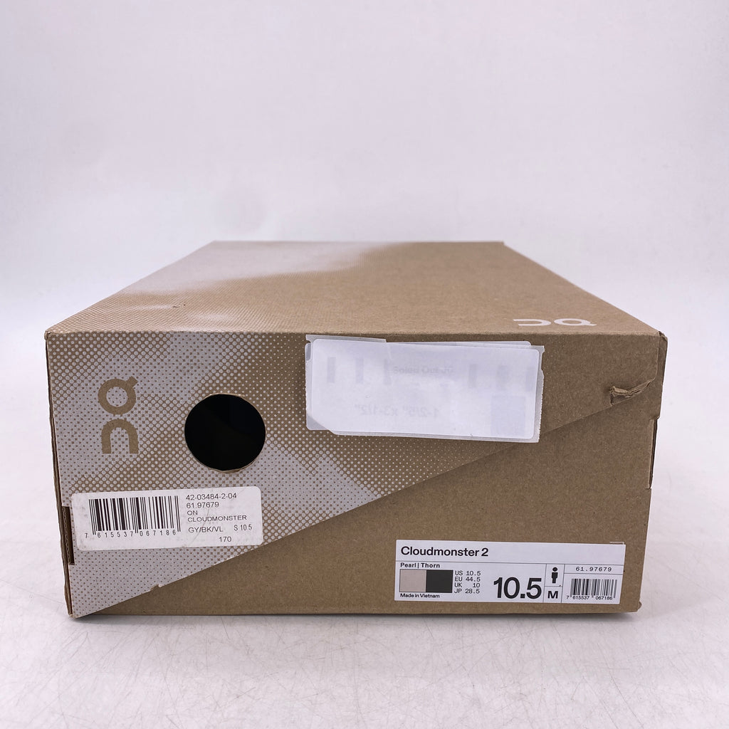 ON Cloudmonster 2 "Pearl Thorn"  New Size 10.5
