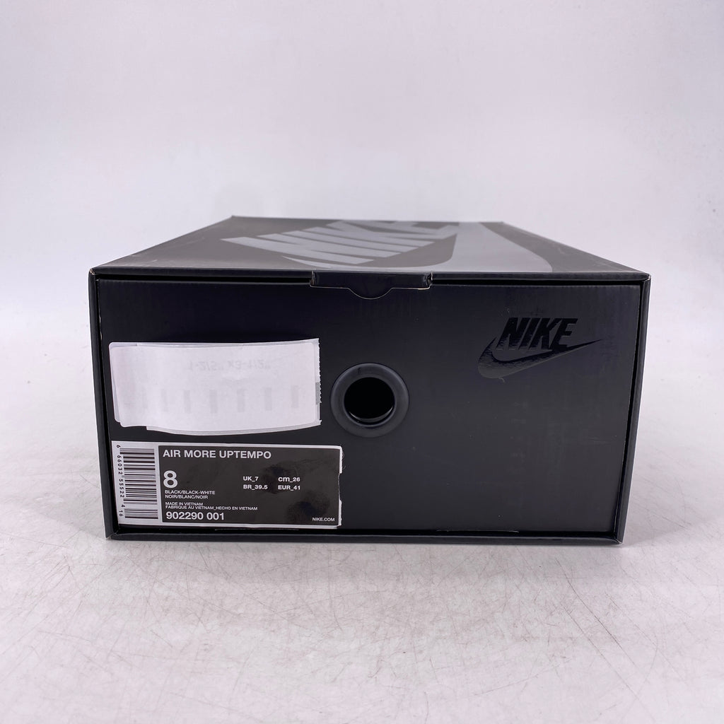 Nike Air More Uptempo "Supreme Black" 2017 New Size 8
