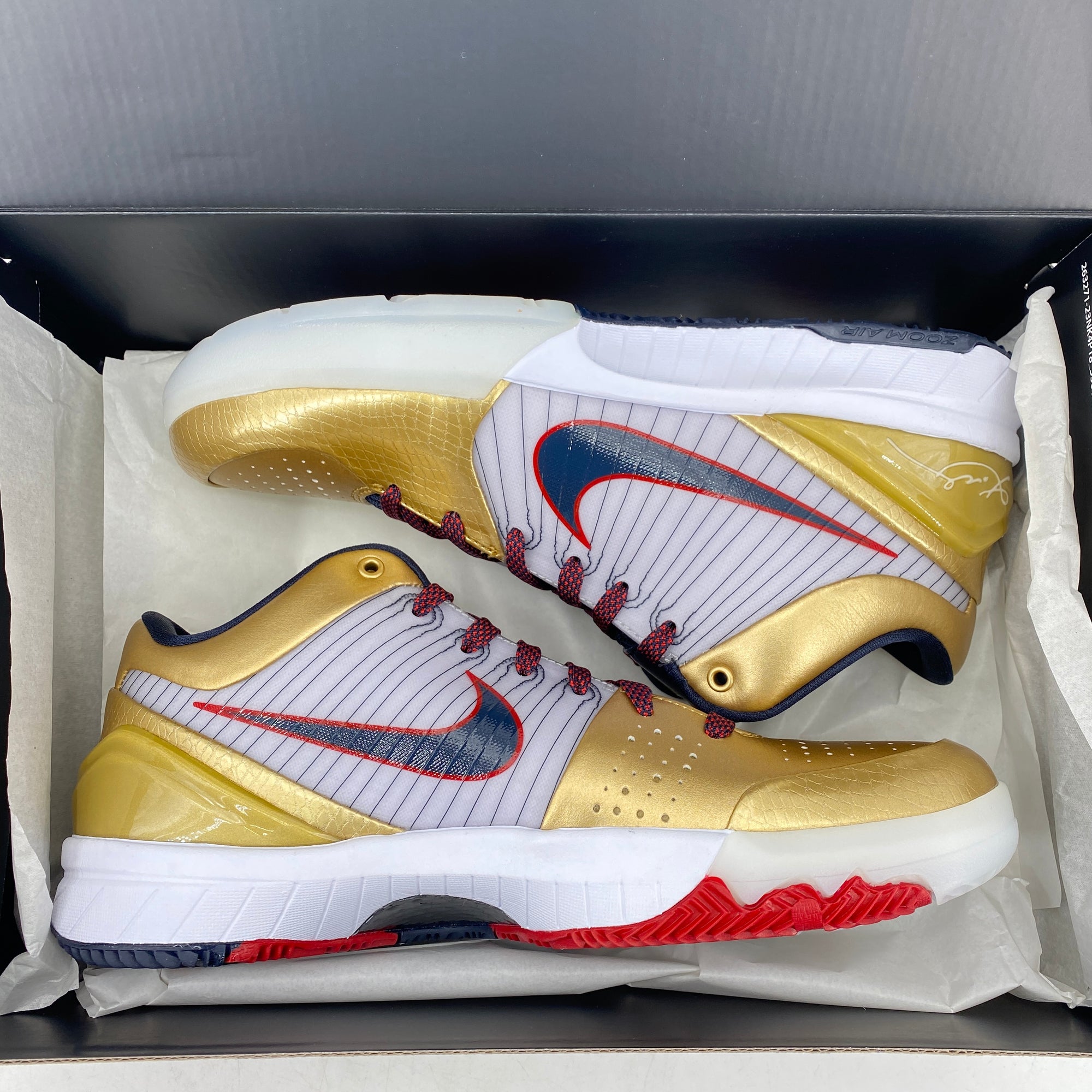 Nike Kobe 4 Protro &quot;Gold Medal&quot; 2024 New Size 8