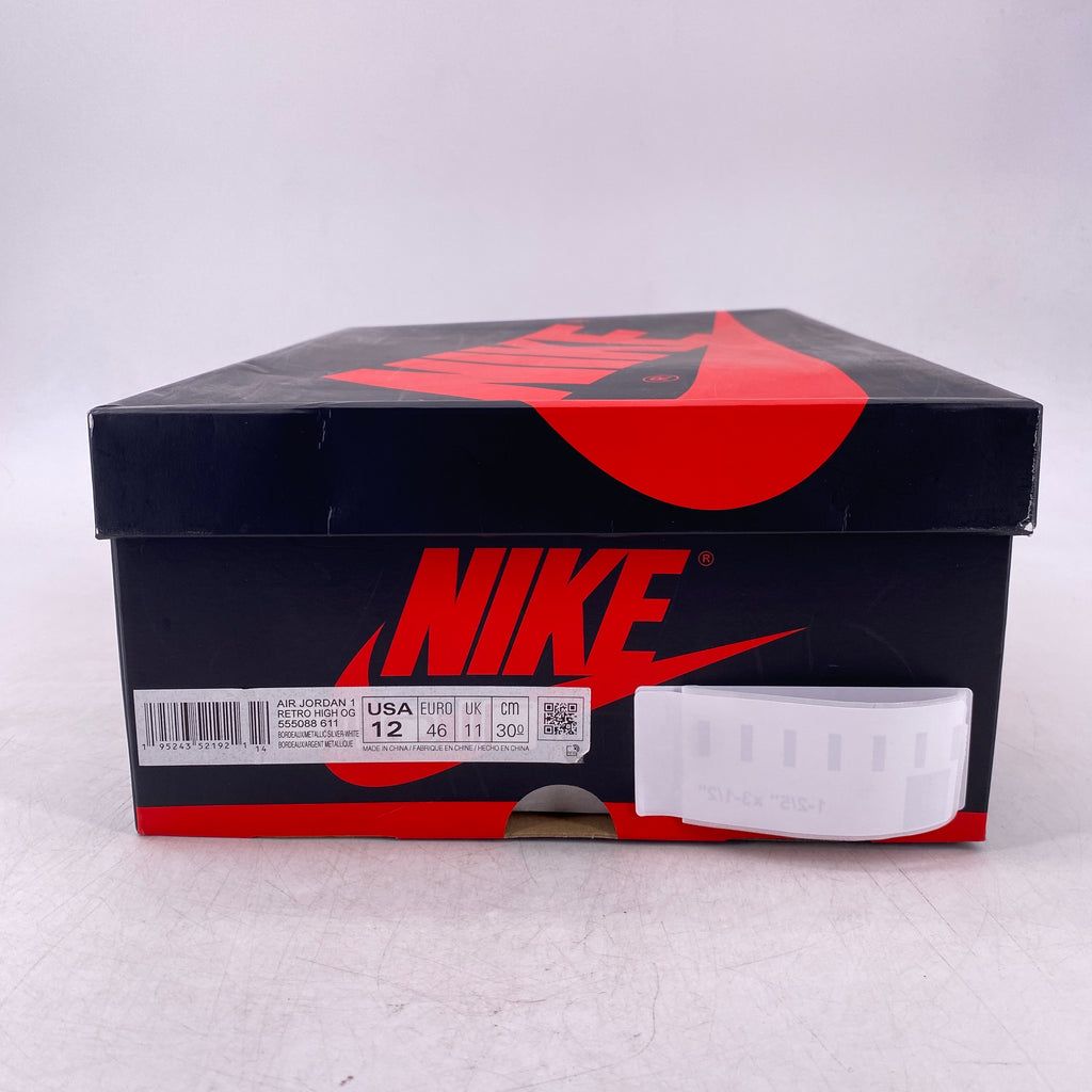 Air Jordan 1 Retro High OG "Bordeaux" 2021 New Size 12