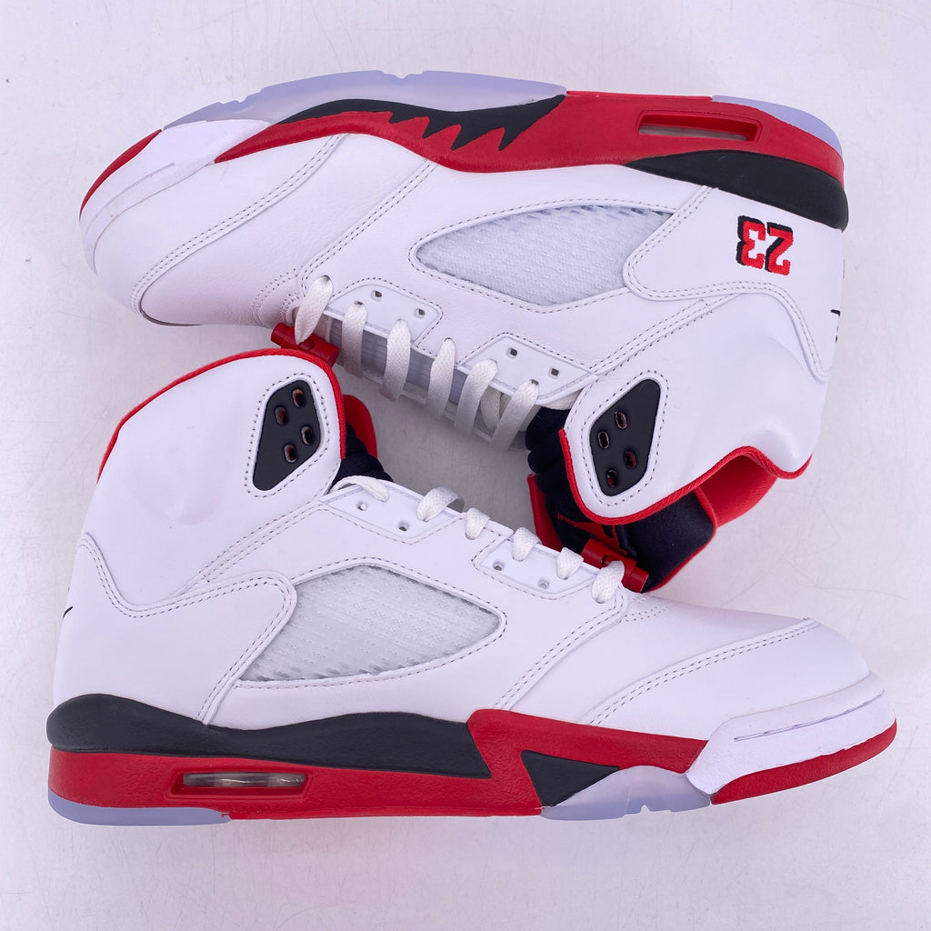 Air Jordan 5 Retro "Fire Red Black Tongue" 2025 New Size 11