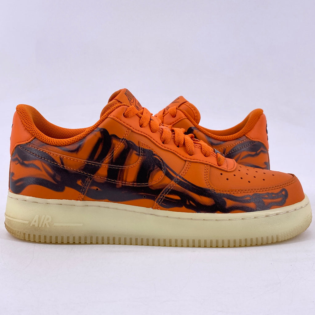 Nike Air Force 1 "Orange Skeleton" 2020 Used Size 8