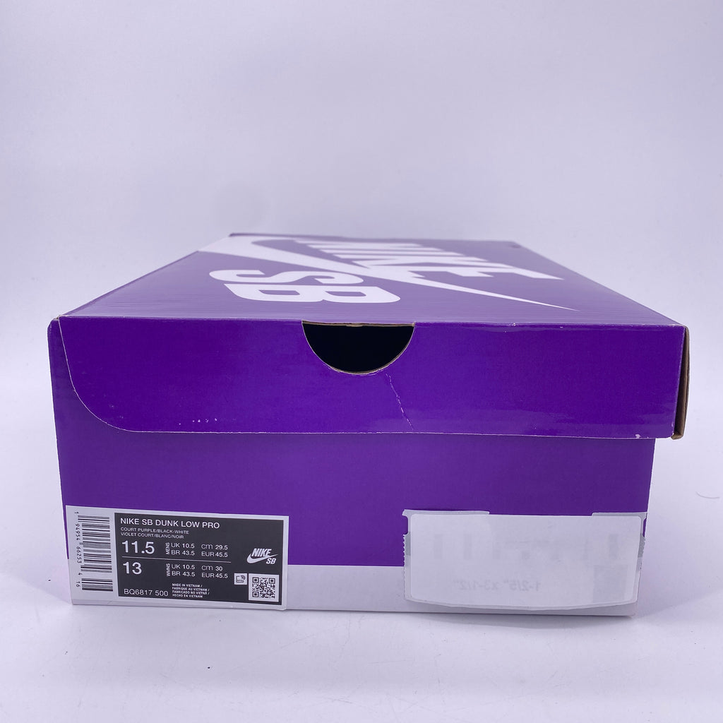 Nike SB Dunk Low "Court Purple" 2024 Used Size 11.5