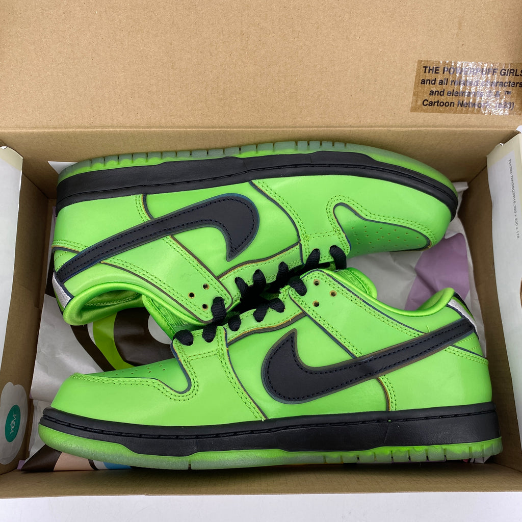 Nike SB Dunk Low "Powerpuff Buttercup" 2023 Used Size 7