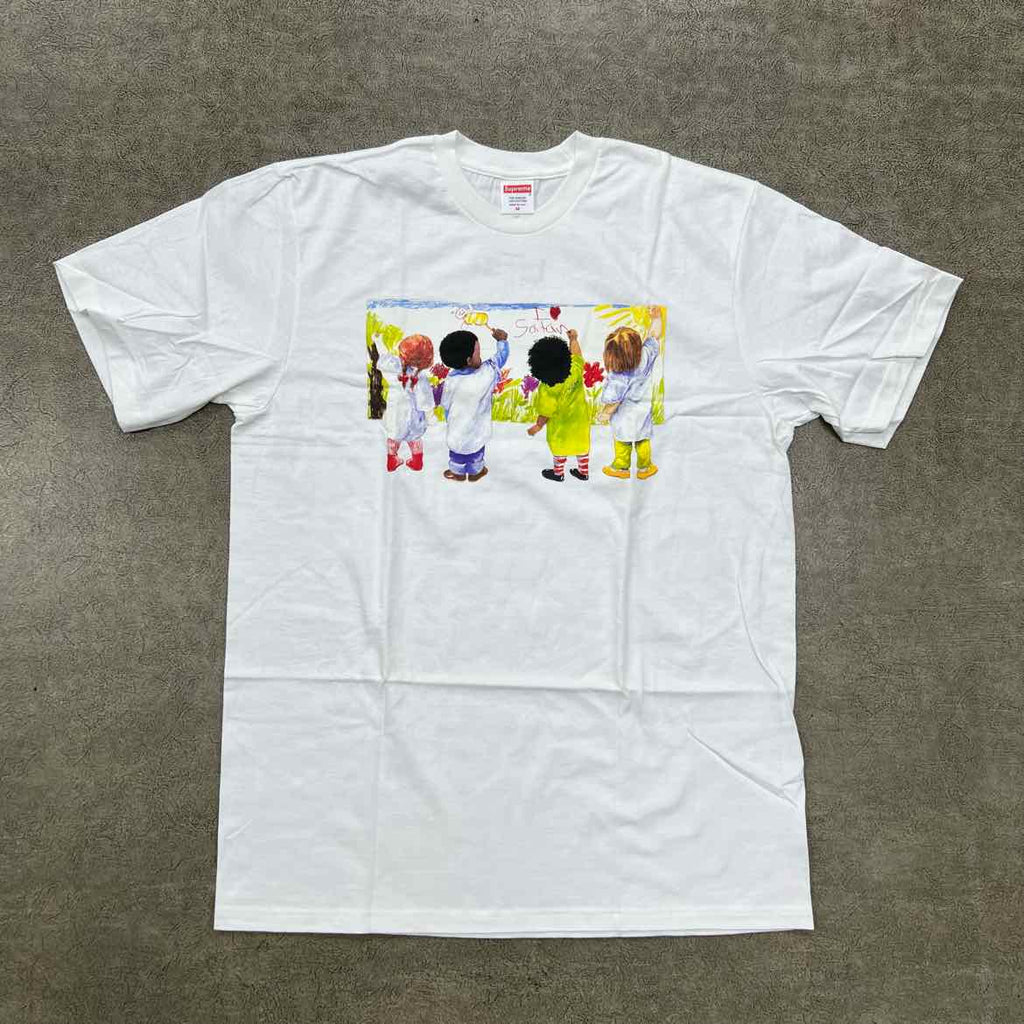Supreme T-Shirt "KIDS" White New Size M