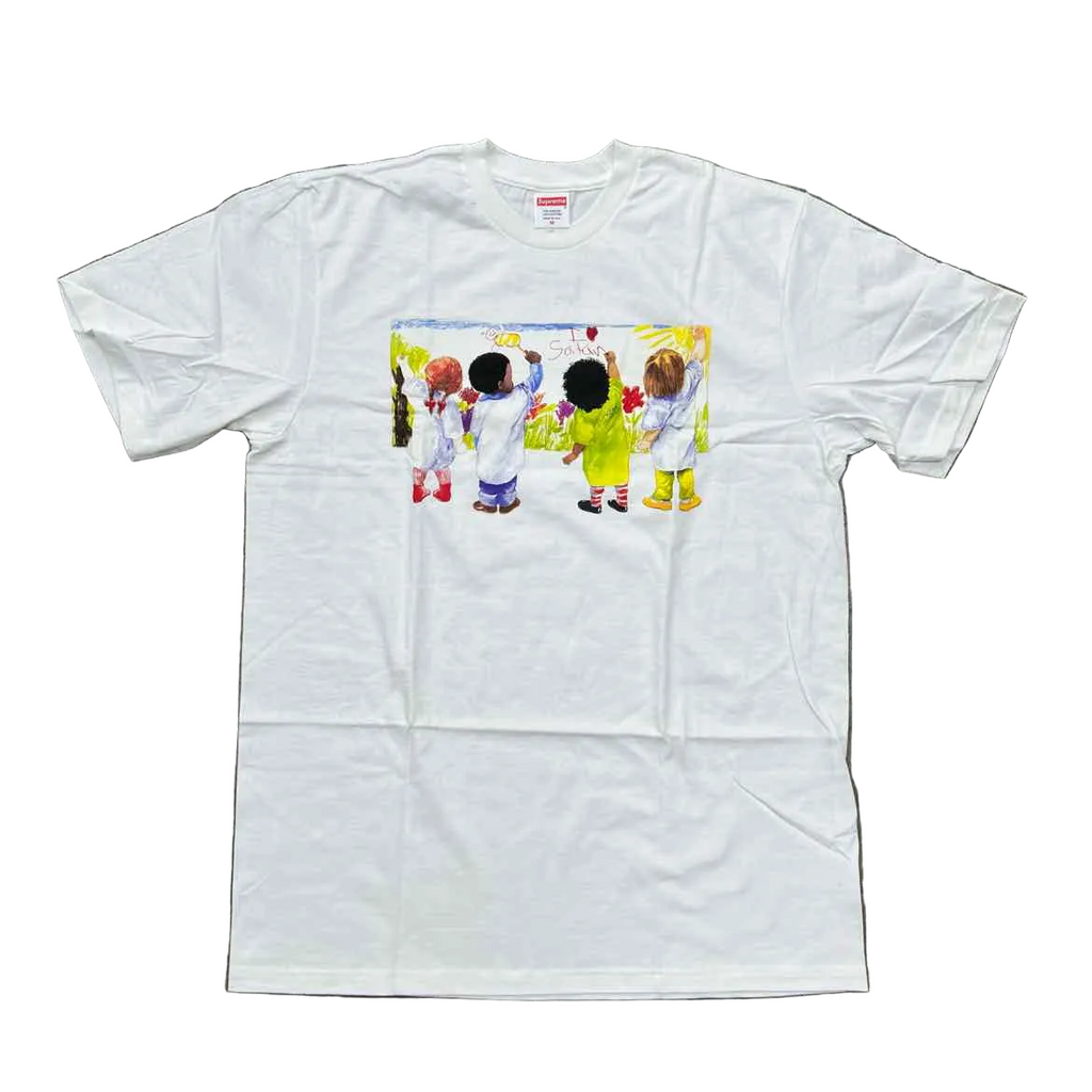 Supreme T-Shirt "KIDS" White New Size M