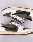 Air Jordan 1 Retro Low "Travis Scott Medium Olive" 2024 New Size 8.5