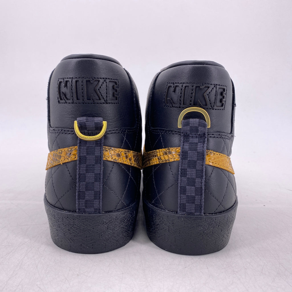 Nike SB Zoom Blazer Mid "Supreme Black" 2022 Used Size 11.5