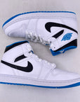 Air Jordan 1 Mid "Laser Blue" 2020 New Size 9.5