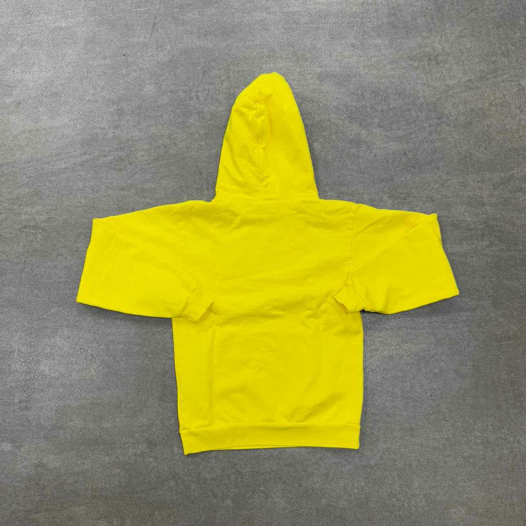 Sp5der Hoodie "LEGACY" Yellow New Size S