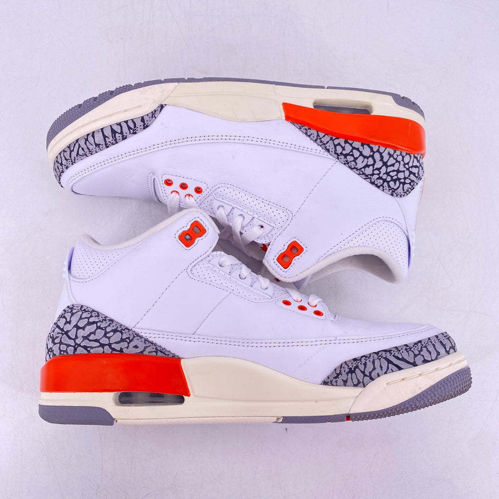 Air Jordan (W) 3 Retro "Georgia Peach" 2024 Used Size 9.5W