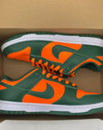 Nike Dunk Low "Miami Hurricanes" 2022 Used Size 11.5