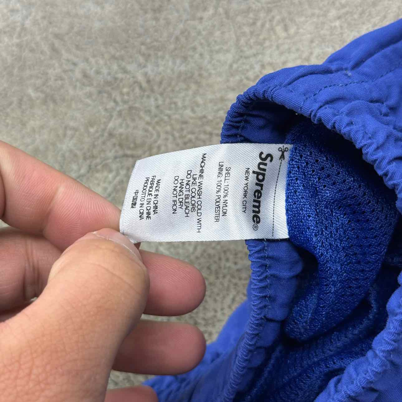 Supreme Shorts &quot;ARC WATER&quot; Blue Used Size S
