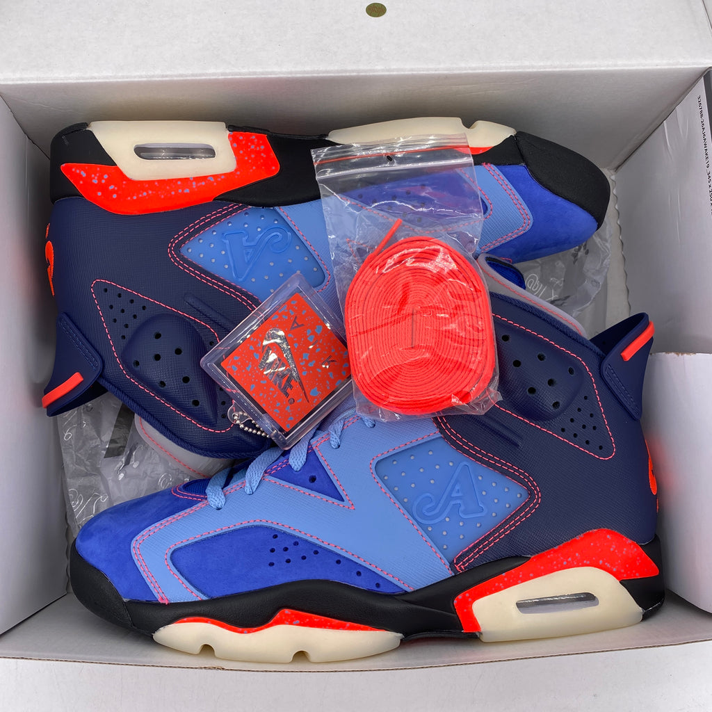Air Jordan 6 Retro "Awake Ny Midnight Navy" 2026 New Size 9