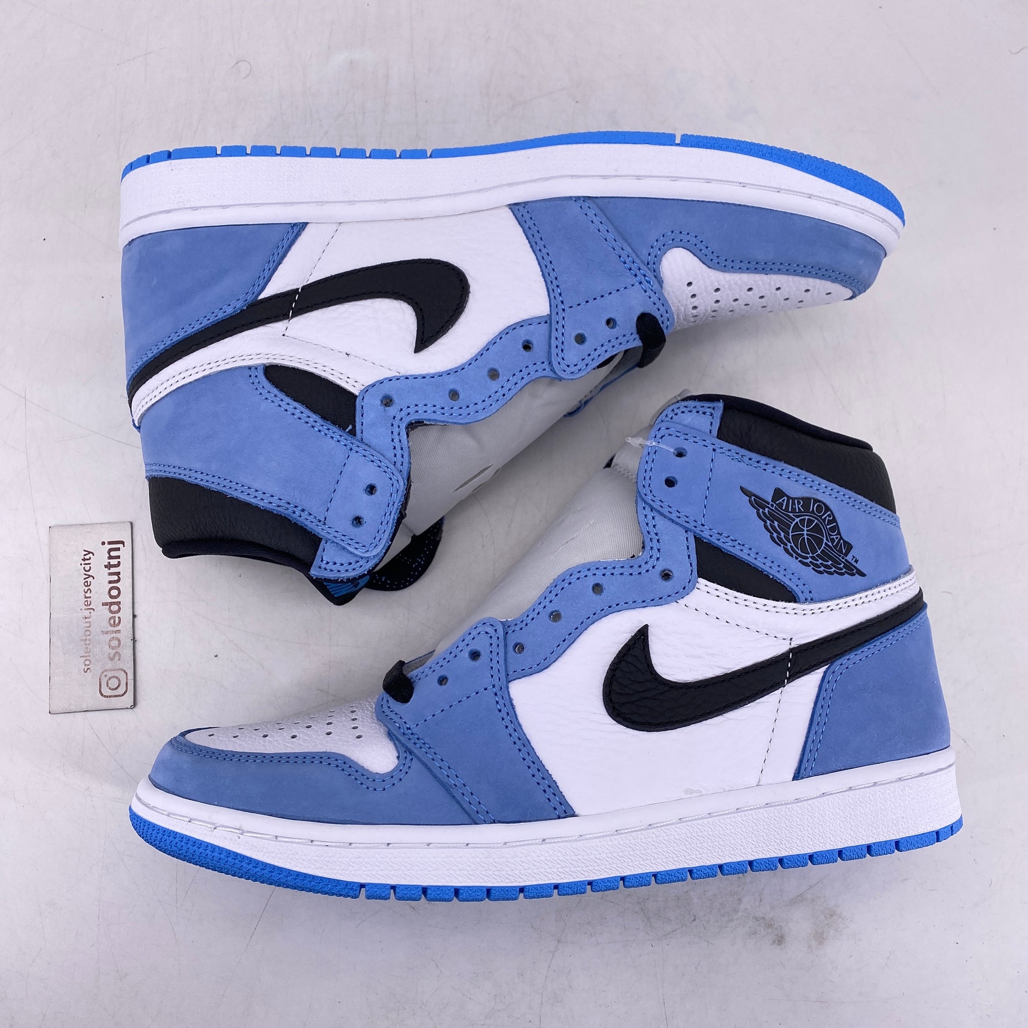 Air Jordan 1 Retro High OG &quot;University Blue&quot; 2021 New Size 9