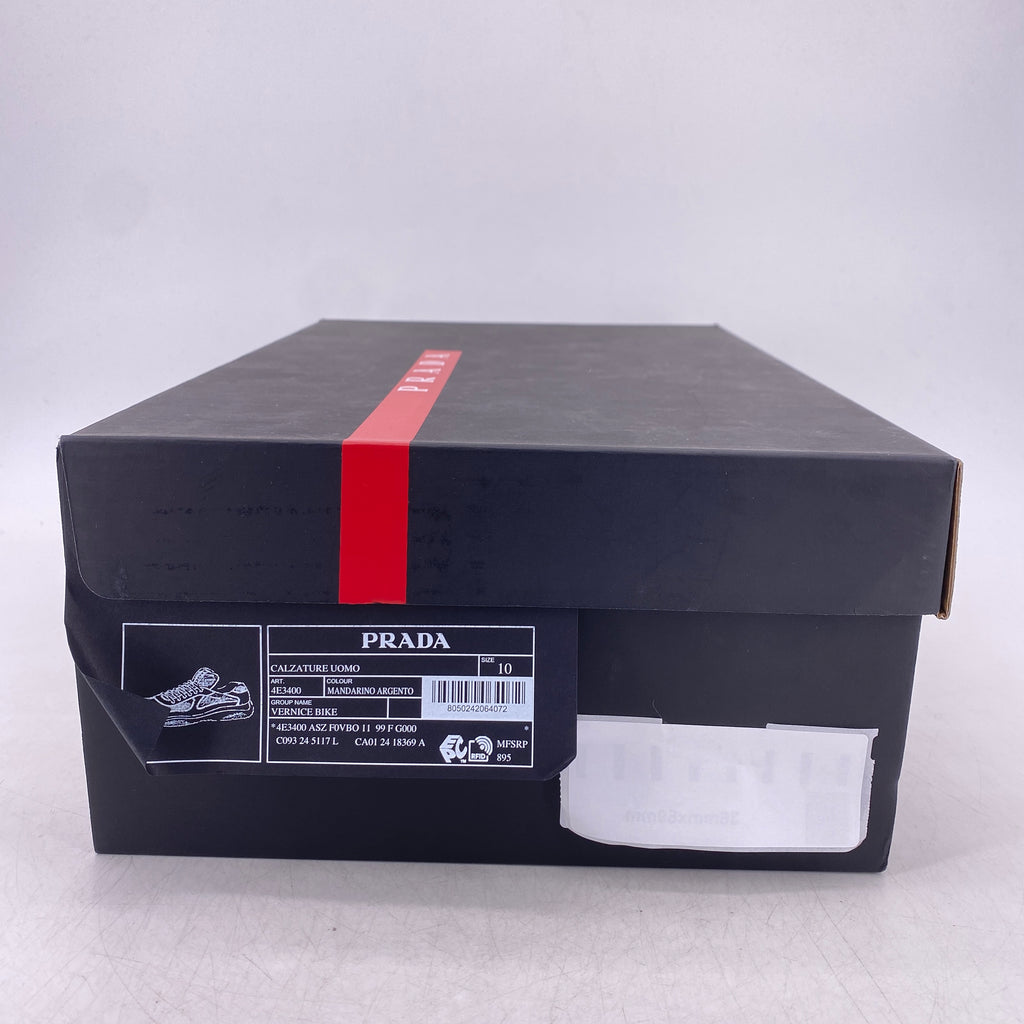 Prada America's Cup "Orange"  Used Size 10 Prada