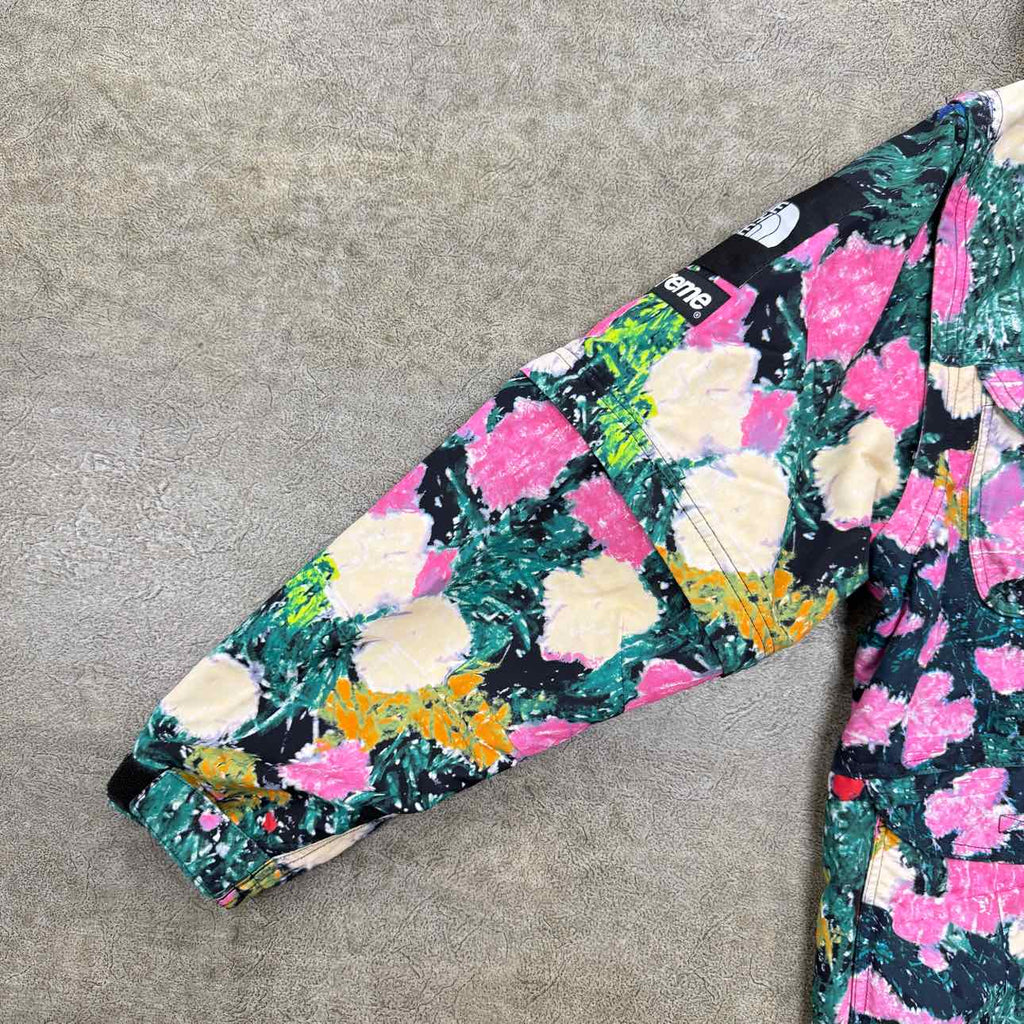 Supreme Jacket "FLOWERS" Multi-Color Used Size L