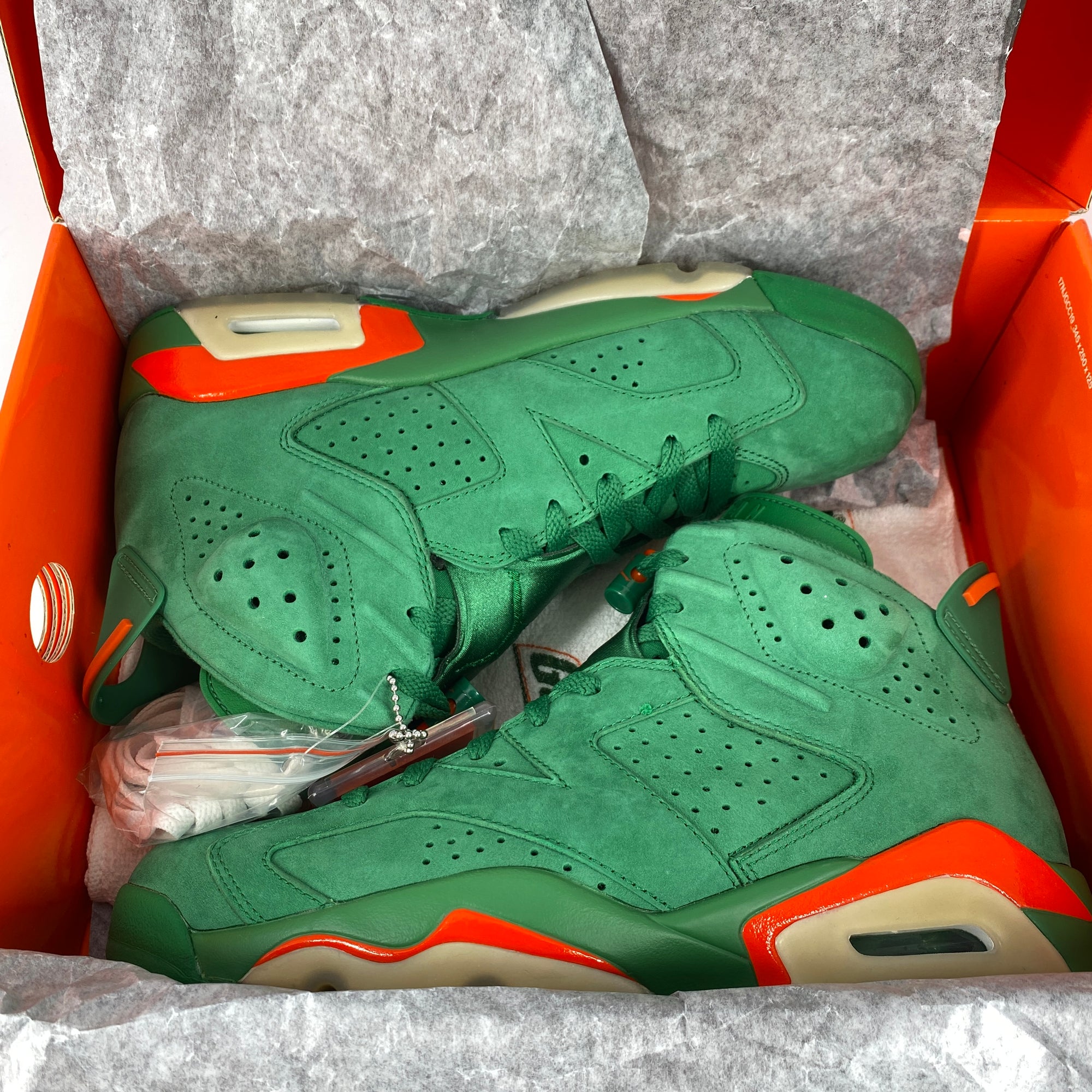 Air Jordan 6 Retro &quot;Gatorade&quot; 2017 New Size 9