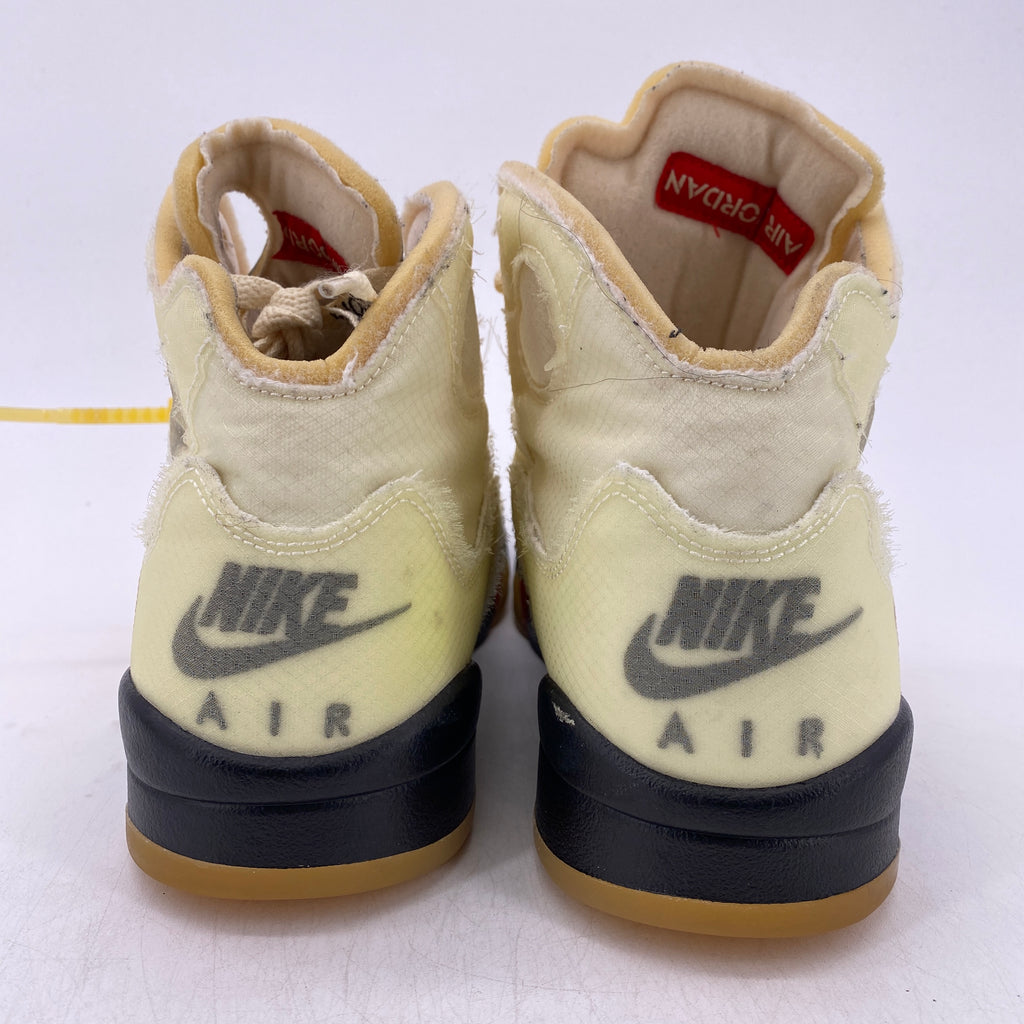 Air Jordan 5 Retro "Ow Sail" 2020 Used Size 10.5