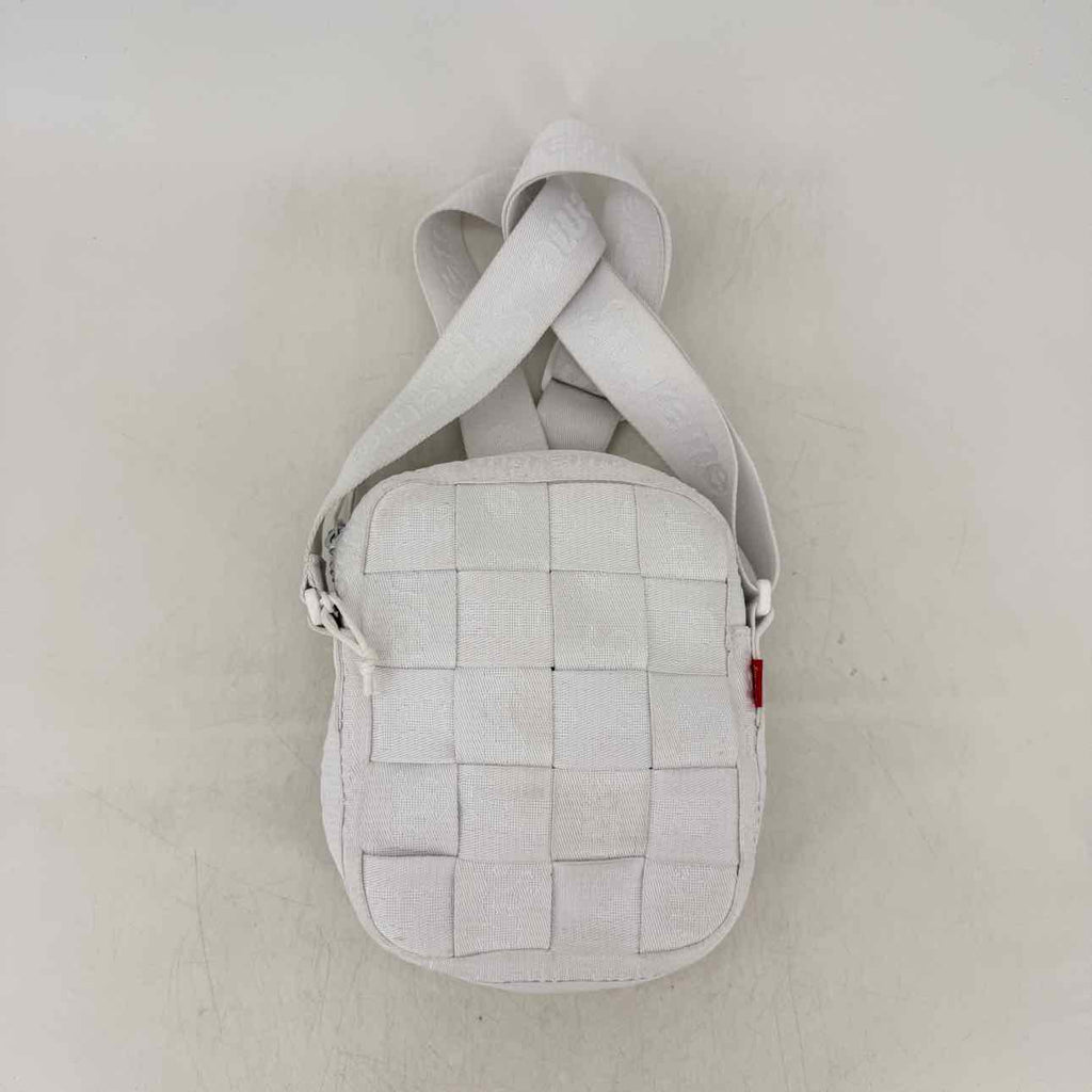 Supreme Shoulder Bag "WOVEN" 2023 Used White