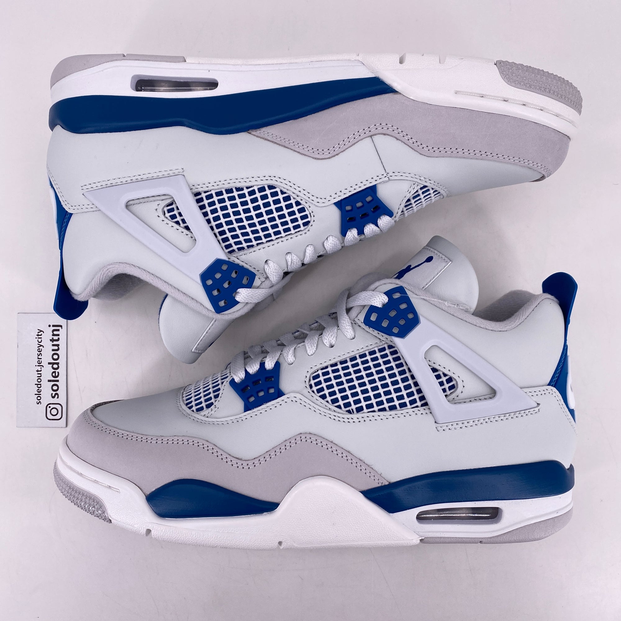 Air Jordan 4 Retro &quot;Military Blue&quot; 2024 New Size 9.5