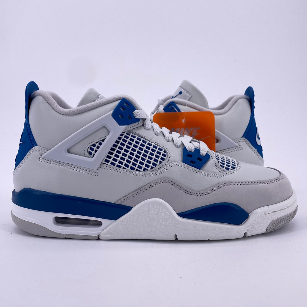 Air Jordan (GS) 4 Retro "Military Blue" 2024 New Size 6.5Y
