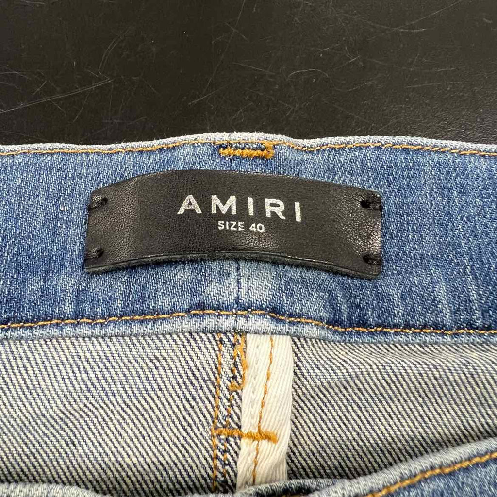Amiri Jeans "PLAID" Blue Used Size 40
