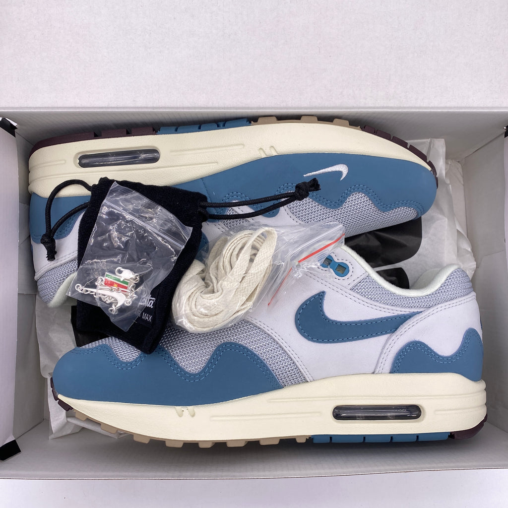 Nike Air Max 1 / Patta "Noise Aqua" 2021 New Size 8