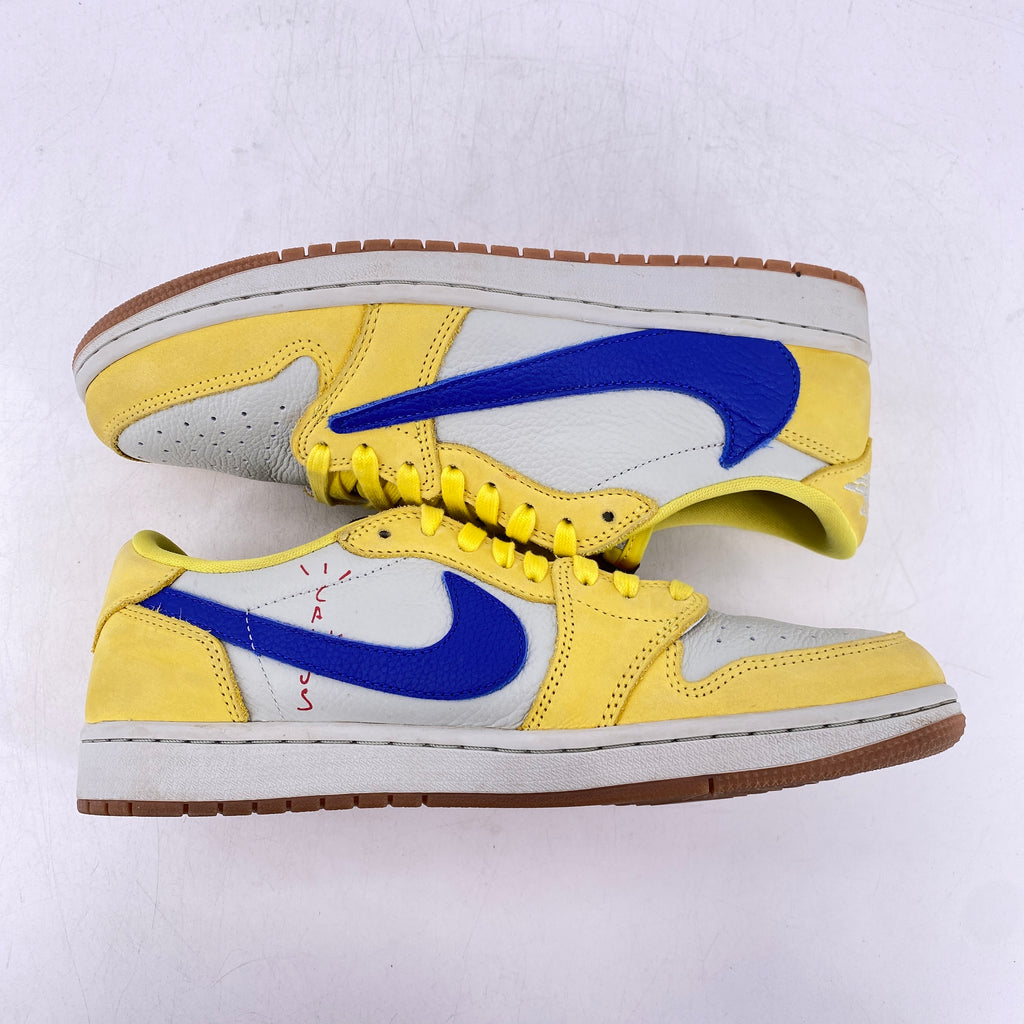 Air Jordan (W) 1 Low OG "Canary" 2024 Used Size 9.5W