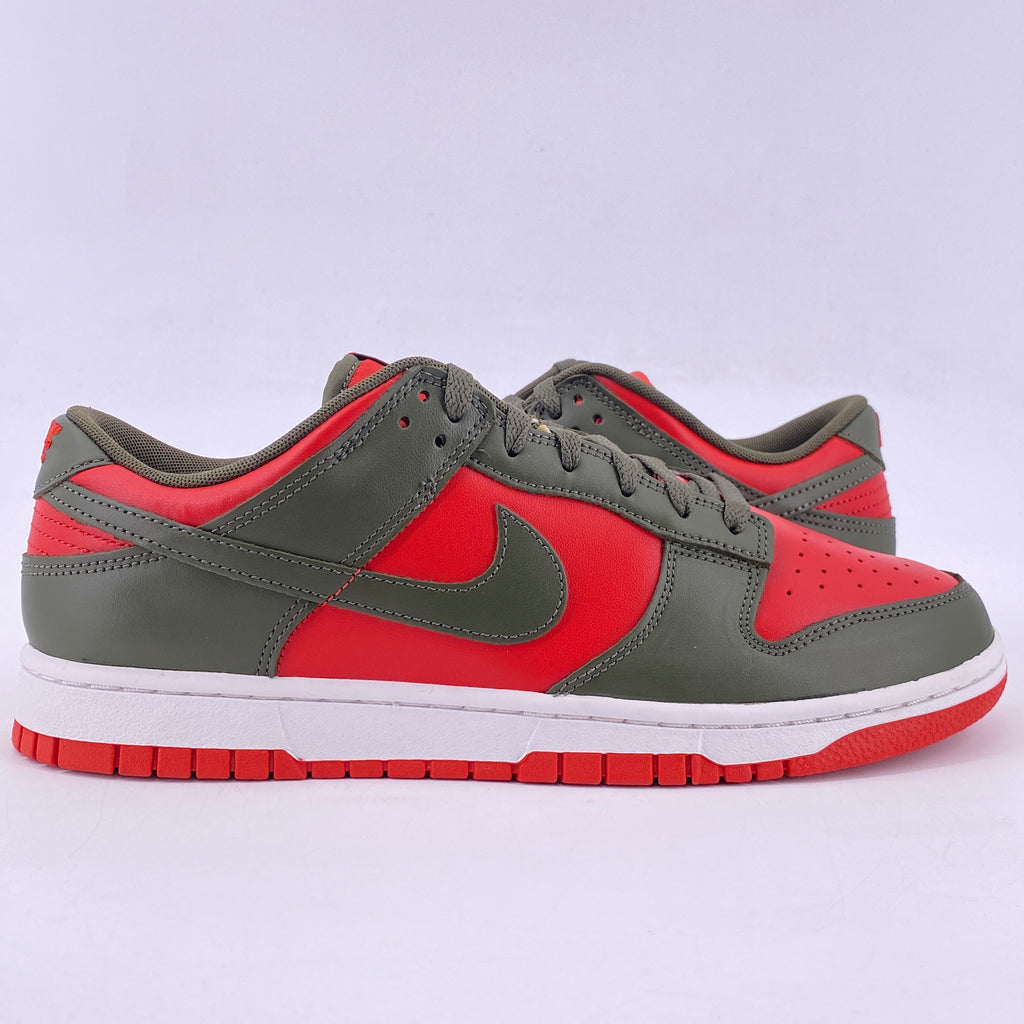 Nike Dunk Low "MYSTIC RED CARGO KHAKI" 2023 New Size 11