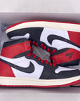 Air Jordan 1 Retro High OG "Black Toe Reimagined" 2025 New Size 9.5