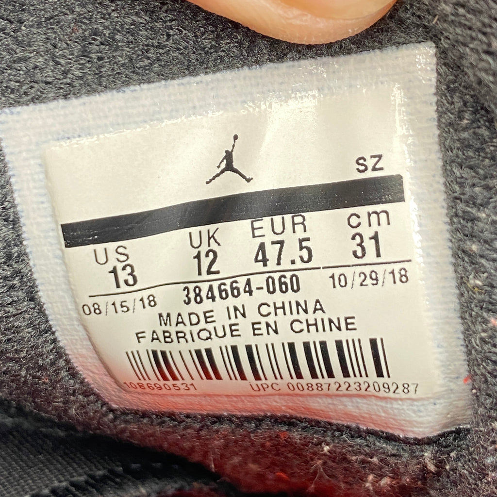 Air Jordan 6 Retro "Black Infrared" 2019 Used Size 13