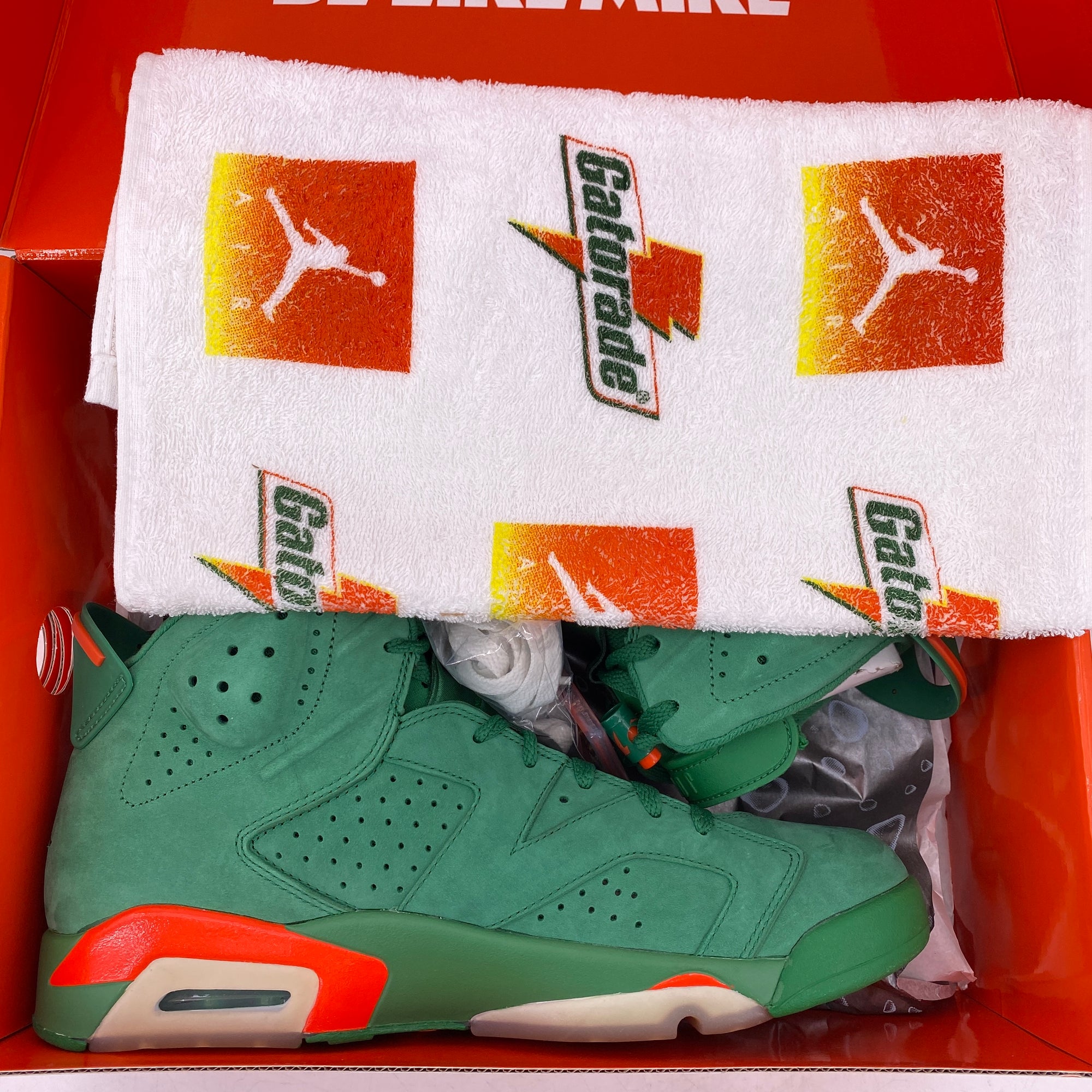 Air Jordan 6 Retro &quot;Gatorade Green&quot; 2017 New Size 11.5