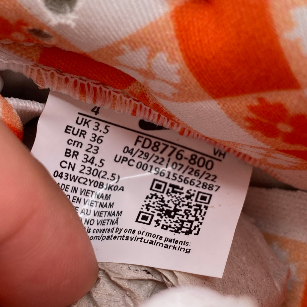 Nike SB Dunk Low "Orange Lobster" 2022 New Size 4
