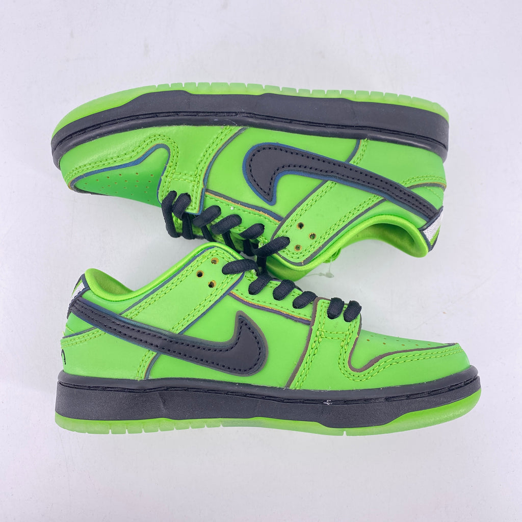 Nike (PS) SB Dunk Low "Powerpuff Buttercup" 2023 New Size 11c