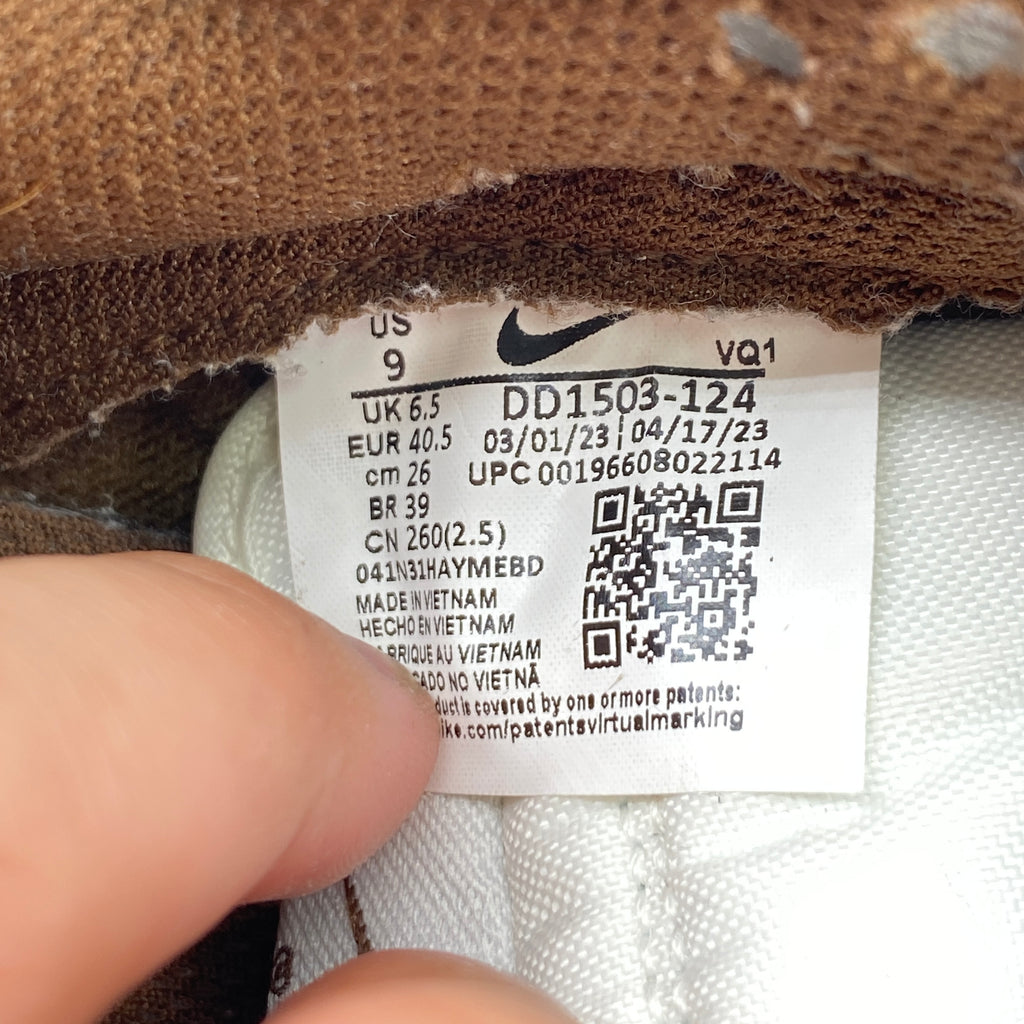 Nike (W) Dunk Low "Cacao Wow" 2023 Used Size 9W