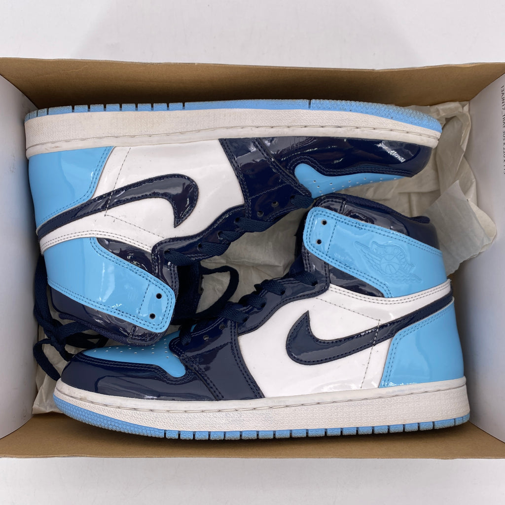 Air Jordan (W) 1 Retro High OG "Unc Patent" 2019 Used Size 8.5W