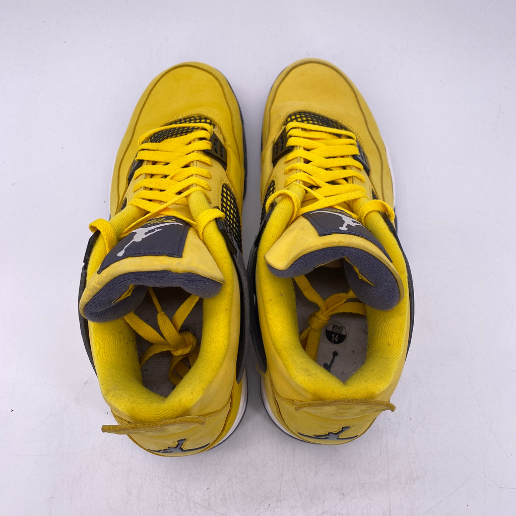 Air Jordan 4 Retro "Lightning" 2021 Used Size 14