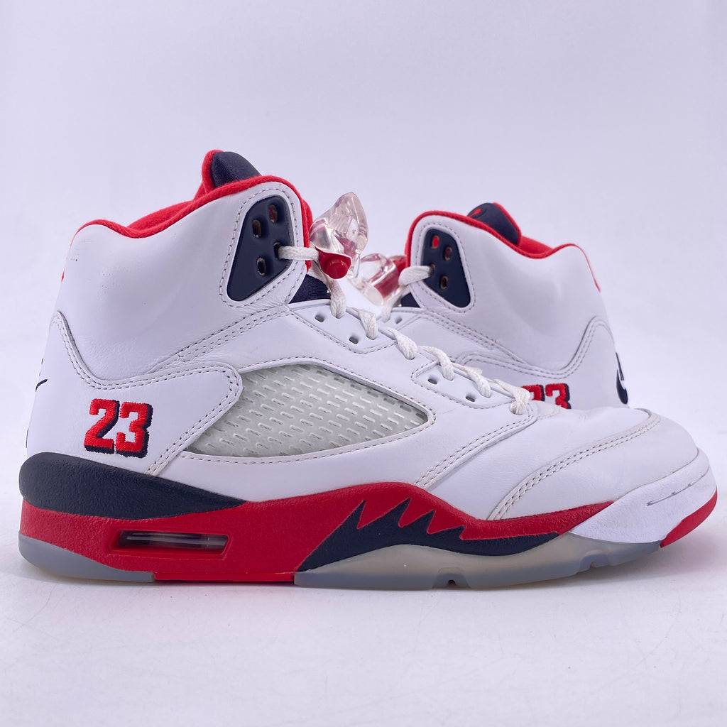 Air Jordan 5 Retro "Fire Red Black Tongue" 2025 Used Size 7