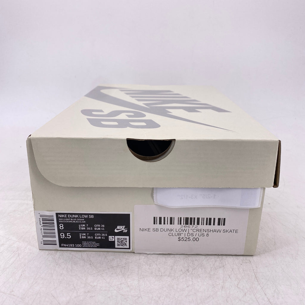 Nike SB Dunk Low "Crenshaw Skate Club" 2023 New Size 8