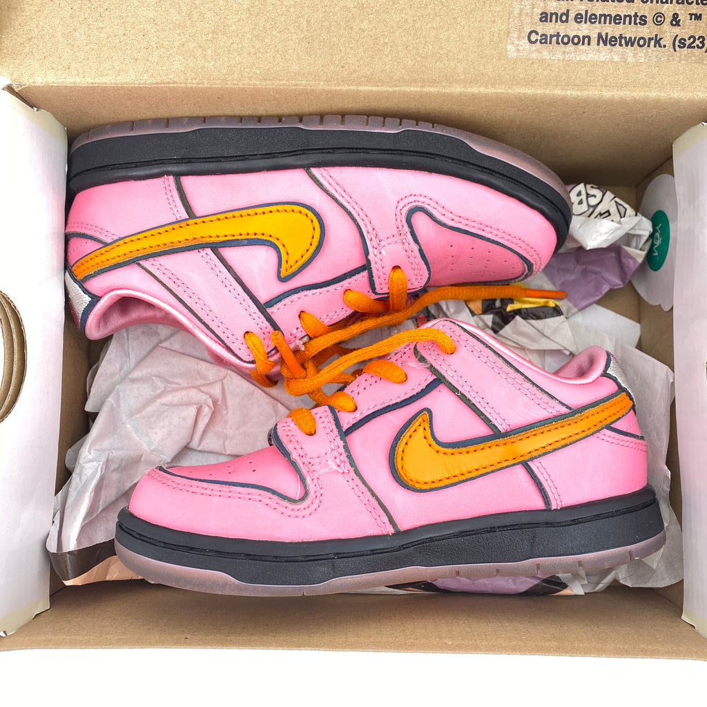 Nike (TD) Dunk Low "Powerpuff Blossom" 2023 Used Size 9c