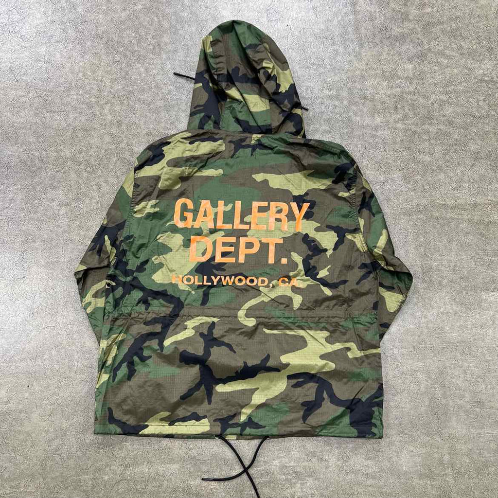 Gallery DEPT. Anorak "RIPSTOP" Camo Used Size S