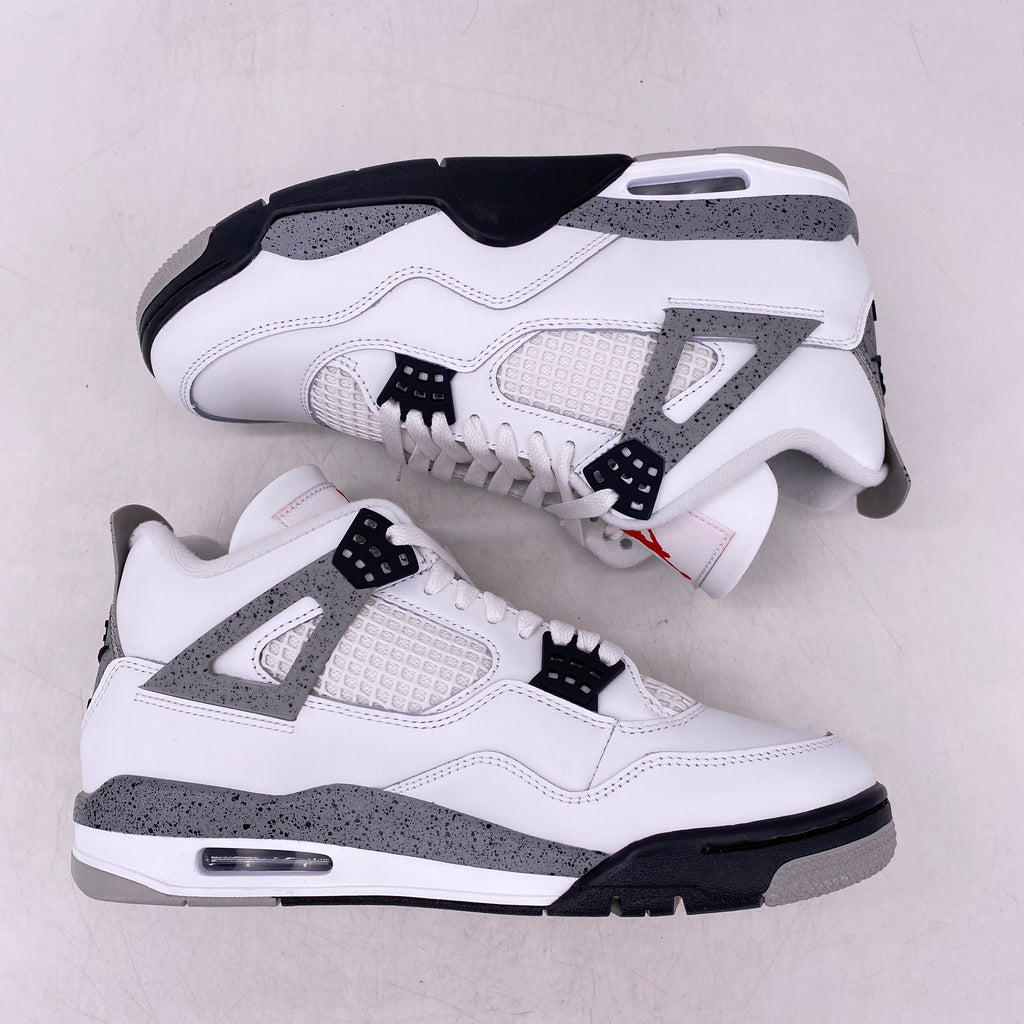 Air Jordan 4 Retro "White Cement" 2025 New Size 12