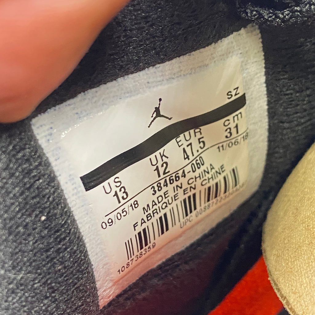 Air Jordan 6 Retro "Black Infrared" 2019 New Size 13
