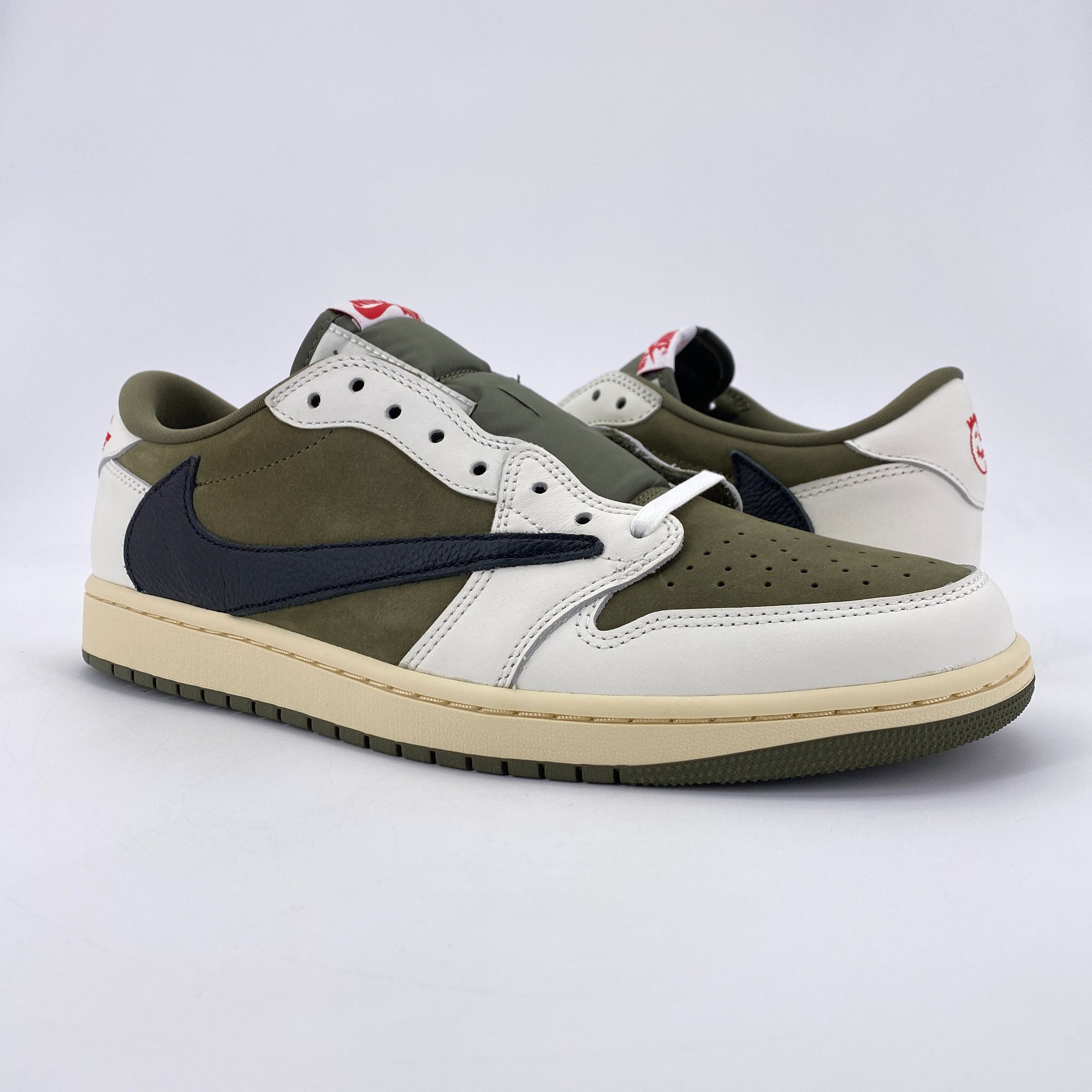 Air Jordan 1 Low OG SP &quot;Travis Scott Medium Olive&quot; 2024 New Size 11.5