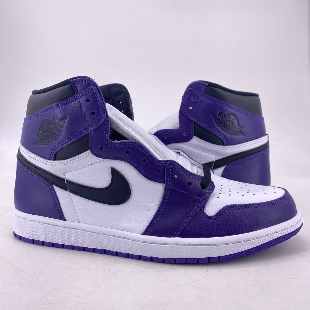 Air Jordan 1 Retro High OG "Court Purple 2.0" 2020 New Size 11
