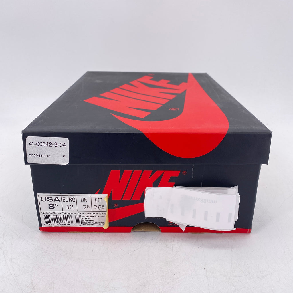 Air Jordan 1 Retro HI Flyknit "Bred" 2017 New Size 8.5