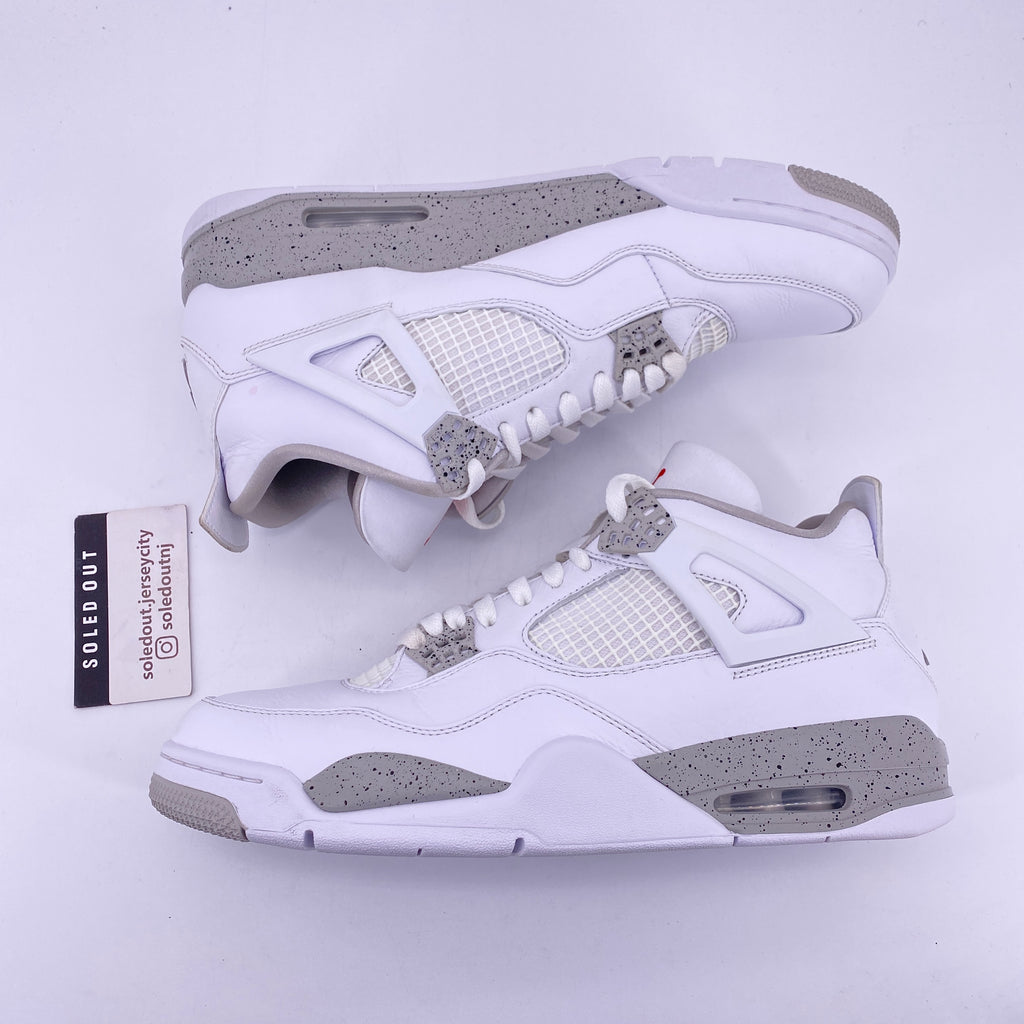 Air Jordan 4 Retro "White Oreo" 2021 Used Size 12
