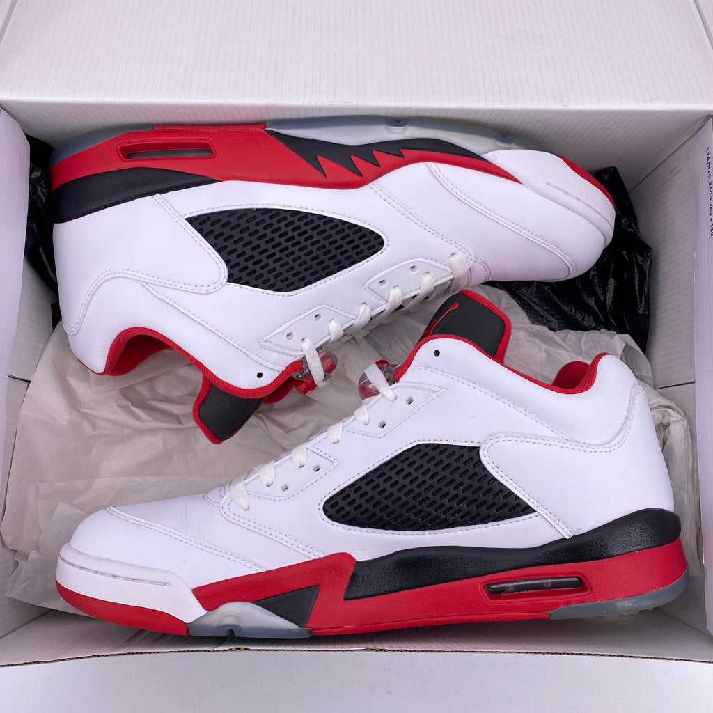 Air Jordan 5 Retro Low "Fire Red" 2016 Used Size 13